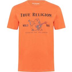 True Religion Buddha Logo Tee - Vermillion