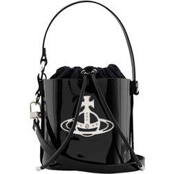 Vivienne Westwood Daisy Small Drawstring Bucket Bag - Black