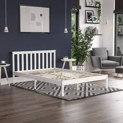 Vida Milan Wooden Low Foot Bed Sängram 144X196.5cm