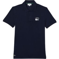 Lacoste Men's Mini Piqué Polo Shirt - Navy Blue