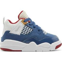 Nike Air Jordan 4 Retro TD - French Blue/Gym Red/Pearl White/White