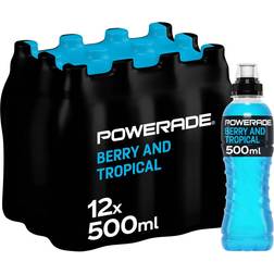 Powerade Berry & Tropical 500ml 12 pcs