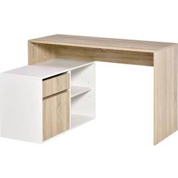 Homcom L Shaped Writing Desk 92x120cm