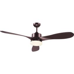 Homcom Reversible Ceiling Fan With Light