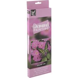 Legind Diamond art Sommerfugl, 30 x 40 cm: Diamond painting Dansk