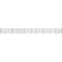vidaXL Trådhegn 1,8x25 m galvaniseret