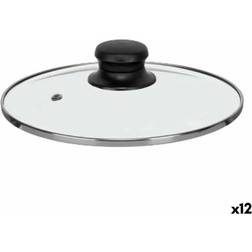 Kinvara Grydelåg Krystal Sølvfarvet 20cm
