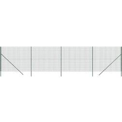 vidaXL Trådhegn 1,6x10 m galvaniseret