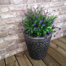 Samuel Alexander Gibraltar Grey Pewter Pebble Effect Garden