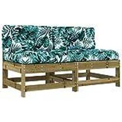 vidaXL Middle Modular Sofa