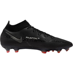 Nike Phantom GT2 Elite FG - Black/Summit White/Bright Crimson/Dark Smoke Grey