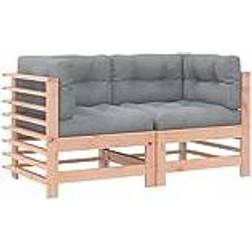 vidaXL Hjørnemoduler 2 douglasgran Modulsofa