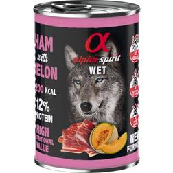 Alpha Spirit wet dog food ham