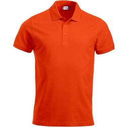 Clique Men's Classic Lincoln Polo Shirt - Blood Orange