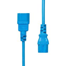 ProXtend Power Extension C13 to C14 0.75M Blue