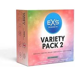 EXS Variety Pack 2 Kondomer 48 stk Klar