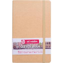 Talens Art Creations Sketchbook Kraft Paper Cover 13x21cm 140g 80 sheets