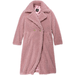 UGG Gertrude Long Teddy Coat - Clay Pink