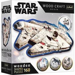 Trefl Wood Craft Origin Star Wars Pussel Millennium Falcon 160 Bitar