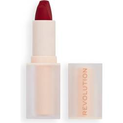 Makeup Revolution Lip Allure Soft Satin Lipstick CEO Brick Red