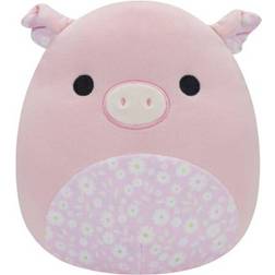 Squishmallows Peter Pig with Floral Tummy 19cm