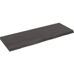vidaXL Dark Wall Shelf