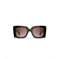 Chanel Frau Sunglass Square CH5480H Rahmenfarbe: Tortoise