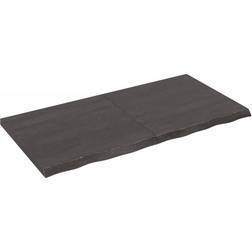 vidaXL 120x60x4 behandlet Væghylde