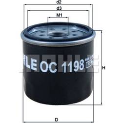 Mahle Oliefilter 65.3 mm