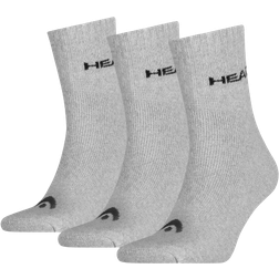 Head Sports Crew Socks 3-pack Unisex - Grey