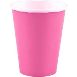 Amscan Hot Pink Drinkbekers 250ml (8st)