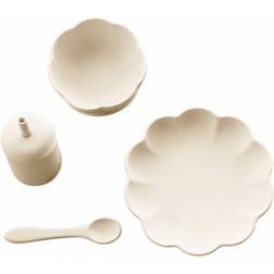 Jack o Juno Little Poppy Dining Set Cream