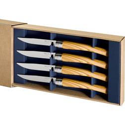 Opinel Chic Stekknivar 4-pack Olivträ