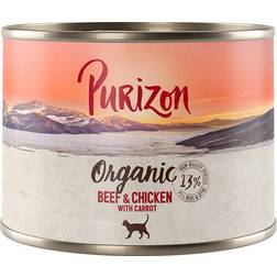 Purizon 20 + 4 köpet! 24 200 Organic Nötkött morot