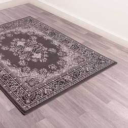 Lord of Rugs Traditional Poly Lancashire Oriental Hallway Grey