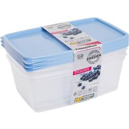Nordiska Plast Mikro Køkkenbeholder 3stk 0.8L