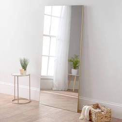 Yearn Mirrors Yearn Delicacy Wood Frame Leaner Wall Mirror