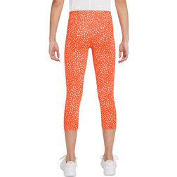 Nike Girl's Dri-FIT One Capri Traening Leggings - Orange