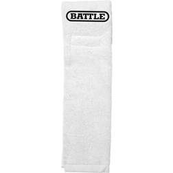 Battle Sports Adult Quick-Drying Football Bath Towel White