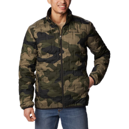 Columbia Men's Delta Ridge Down Jacket - Stone Green Mod Camo Print