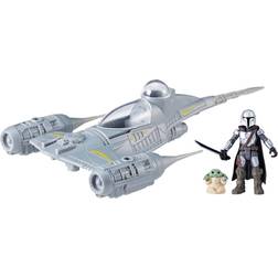 Star Wars Mission Fleet Mando's N-1 Speed Run Action Figure Set