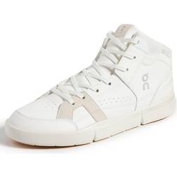 On The Roger Clubhouse Mid Shoes - White/Sand