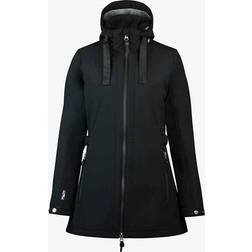 Horze Chaqueta Softshell Larga Para Mujer Freya - Black