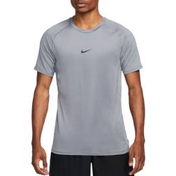 NIKE Pro Dri-FIT Slim S/S - Farve Grå