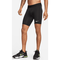 Nike Pro lange Dri-FIT Fitnessshorts für Herren Schwarz