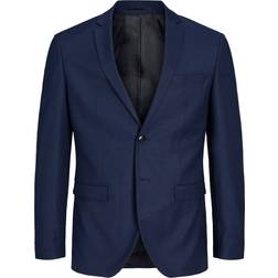 Jack & Jones Solaris Super Slim Fit Blazer - Blue/Dark Navy