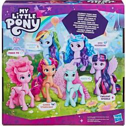Hasbro My Little Pony Rainbow Celebration 14cm 6 pack I lager, 1-2 vardagars förväntad leveranstid