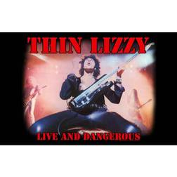 Flagga Thin Lizzy Live dangerous Poster