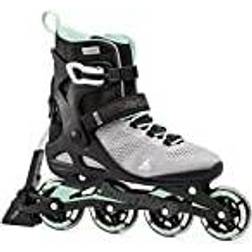 Rollerblade Women's Macroblade ABT Inline Skates, 10.5, Grey/Mint