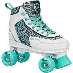 Roller Derby Star 750 Women's Skate SEA Foam Zebra, 10